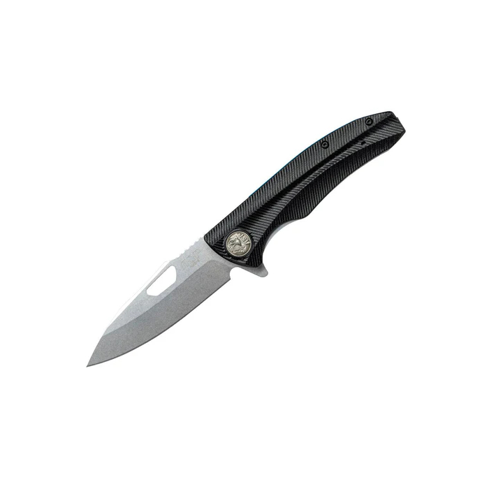 -55722 PDK-2S Police Duty Knife with Grooved Grip & Sto ashed Blade
