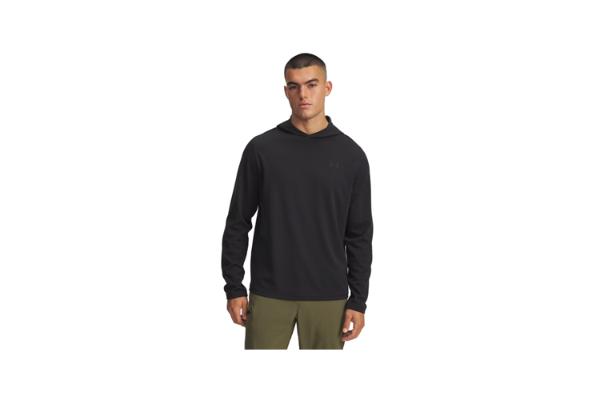 Under Armour 6005032001LG Mens Expanse CGI Hoodie, Black - Large