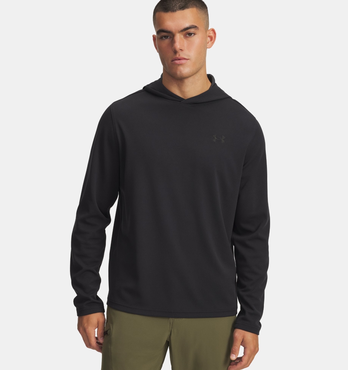 Under Armour 60050320013X Expanse ColdGear Infrared Hoodie for Mens, Black - 3XL