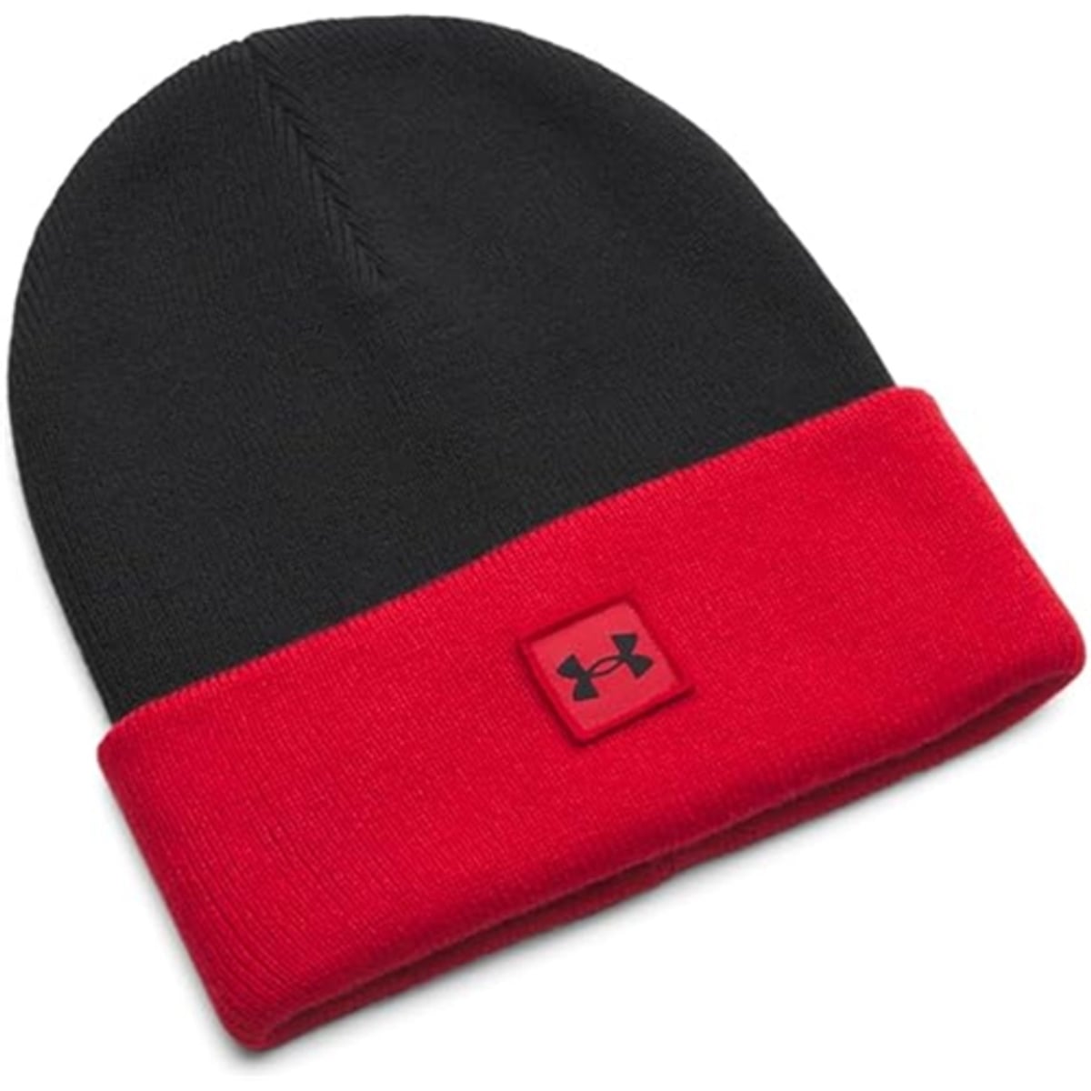 Under Armour 1373155004OSFM Halftime Cuff - Black & Red - One Size Fits Most