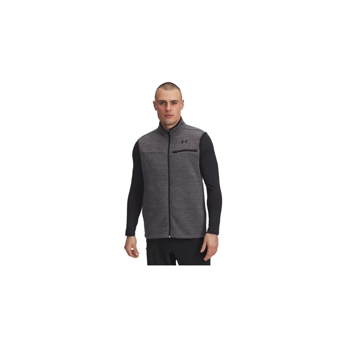 Under Armour 6005860025SM Men Specialist Vest - Castlerock & Black - Small