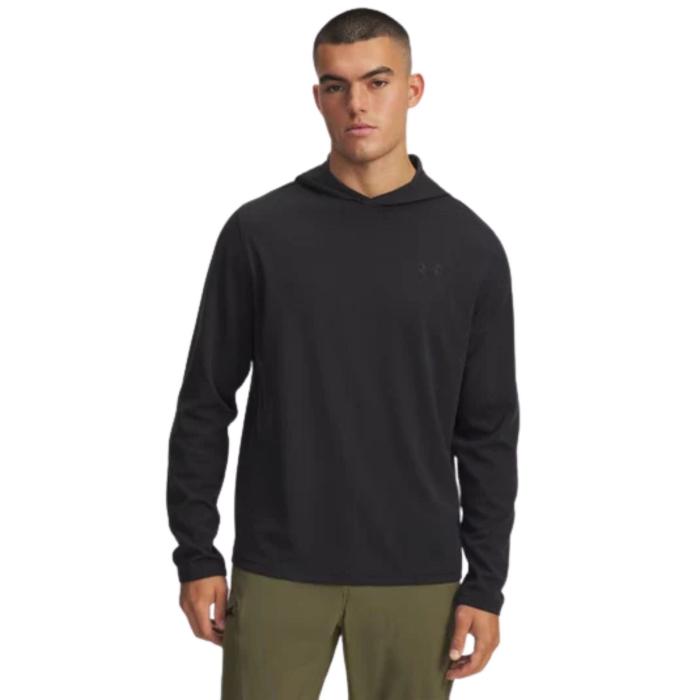 Under Armour 6005032001SM Mens Expanse CGI Hoodie, Black - Small