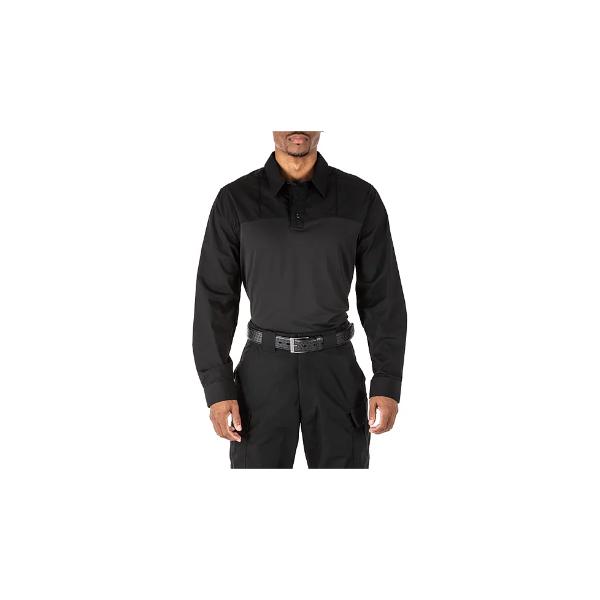 Picture of 5.11 Tactical 5-72519ABR019XLR Stryke PDU Rapid Long Sleeve Shirt for Mens&#44; Black - Extra Large - Regular