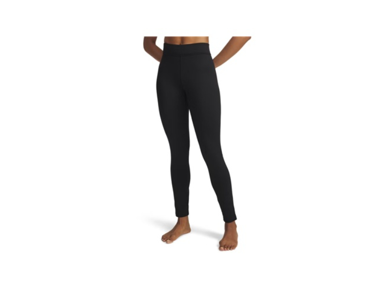 Under Armour 6004067002LG Women Packaged Base 4.0 Legging - Black & White - Large