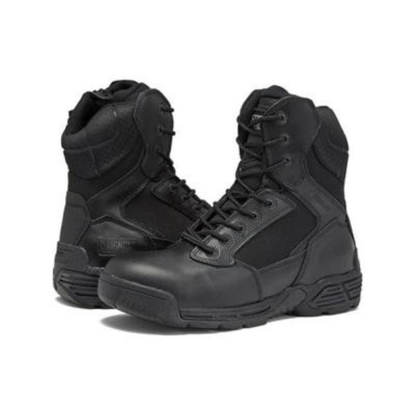 KB-MB-CM85029M-B-X-9.5 Mens Stealth Force 8.0 SZ WP Tactical Boots, Black - Extra Wide - Size 9.5