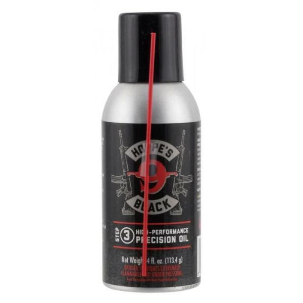 HP-HBL4A 4 oz Lube Aerosol with Straw, Black