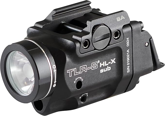 Picture of Streamlight STRE-69469 TLR-8 Series Rechargeable Tactical Flashlight - Red Laser