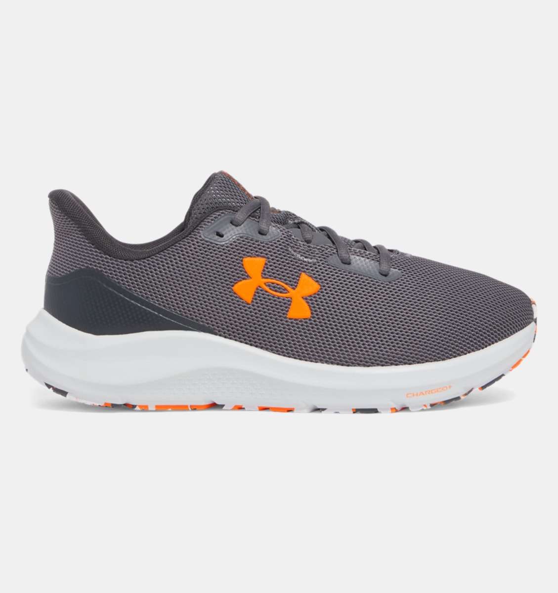 Under Armour 302825402511.5 Mens Charged Pursuit 4 Running Shoes, Castlerock & Anthracite - Size 11.5