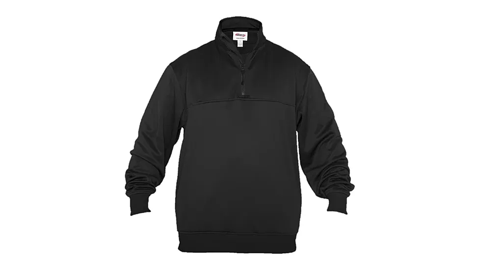 ELB-3770-M Shield FlexTech Quarter Zip Job Long Sleeve Shirt, Medium