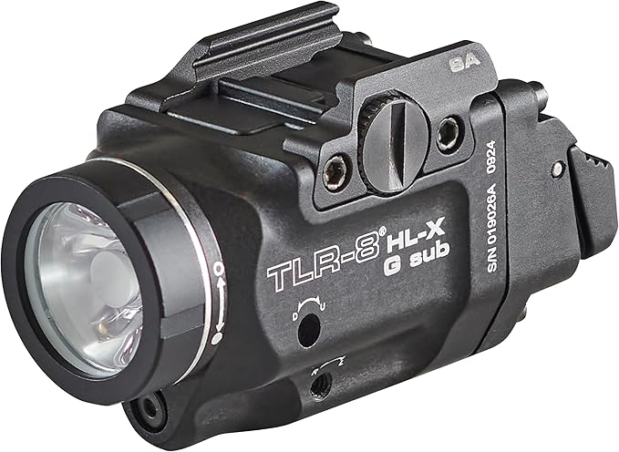 Picture of Streamlight STRE-69479 Rail-Mounted TLR-8 Series Rechargeable Tactical Flashlight