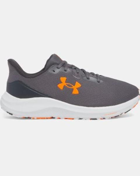 Under Armour 30282540019.5 Mens Charged Pursuit 4 Running Shoes, Blaze Orange & Gray - Size 9.5