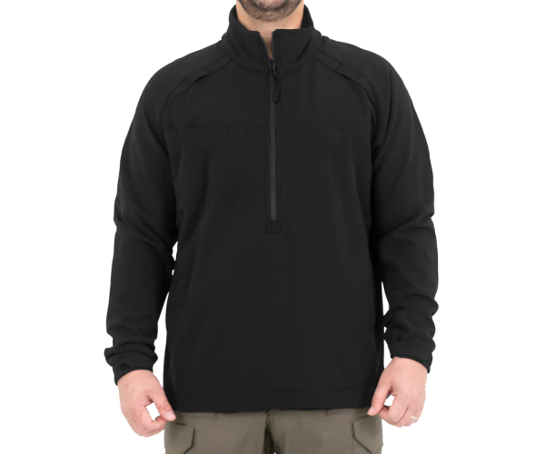 FT-118508-729-XL-R Mens Softshell Pullover, Midnight Blue - Extra Large
