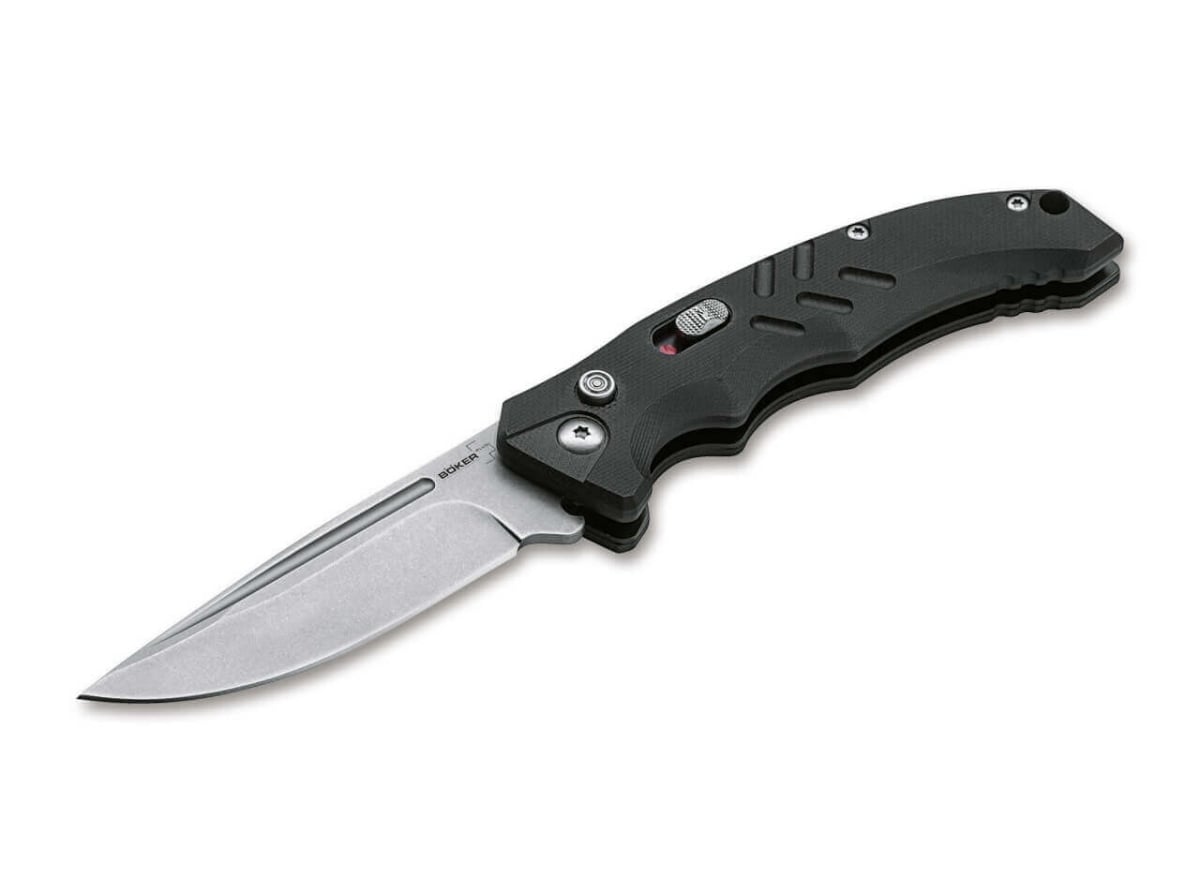 BKR01BO482  Intention Gen2 Auto Black Folding Knives