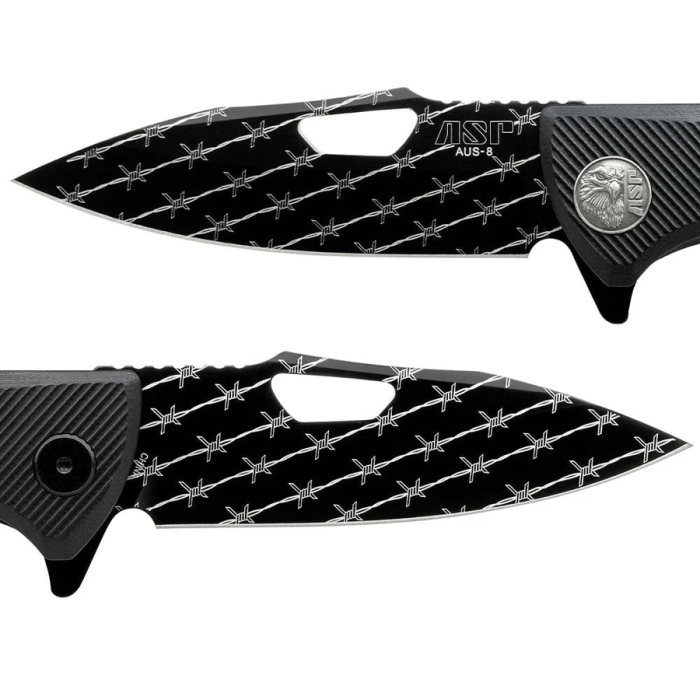 Picture of ASP ASP-55739 3.5 in. PDK Engravers Edition Knives, Black