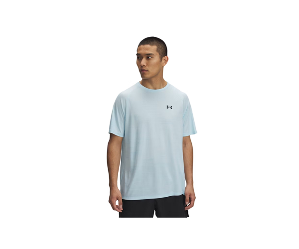 Under Armour 1377843494XL Tiger Tech 2.0 Short Sleeve T-Shirt, Stream & Black - Extra Large