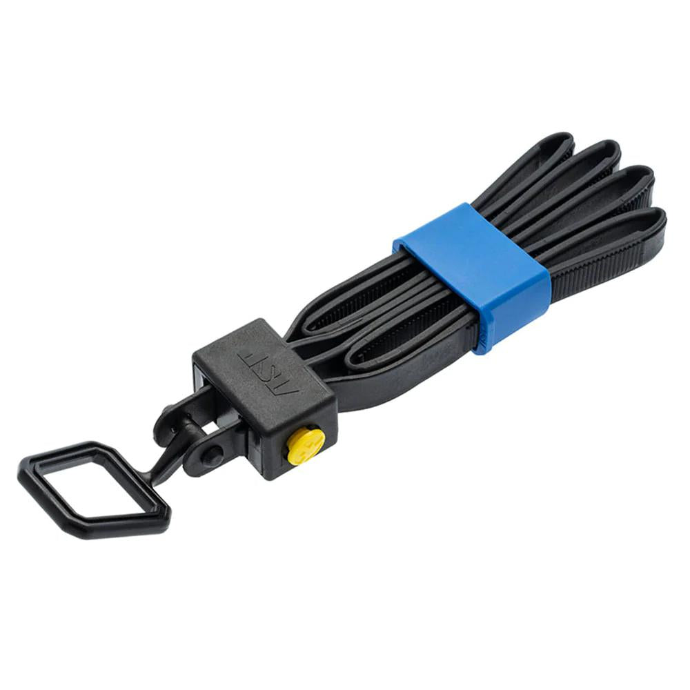 56199 Tri-Fold Disposable Restraint, Black - Pack of 2