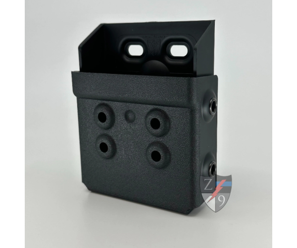 Z9S-Z9-4062-BLK-MLK Model 4062 Double Handcuff Case & ASP Ultra Plus - Molle-Loks, Palin Black