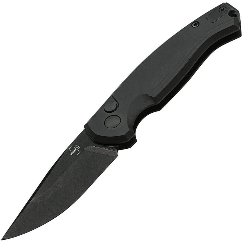 BKR01BO365  Karakurt Black Auto Folding Knives