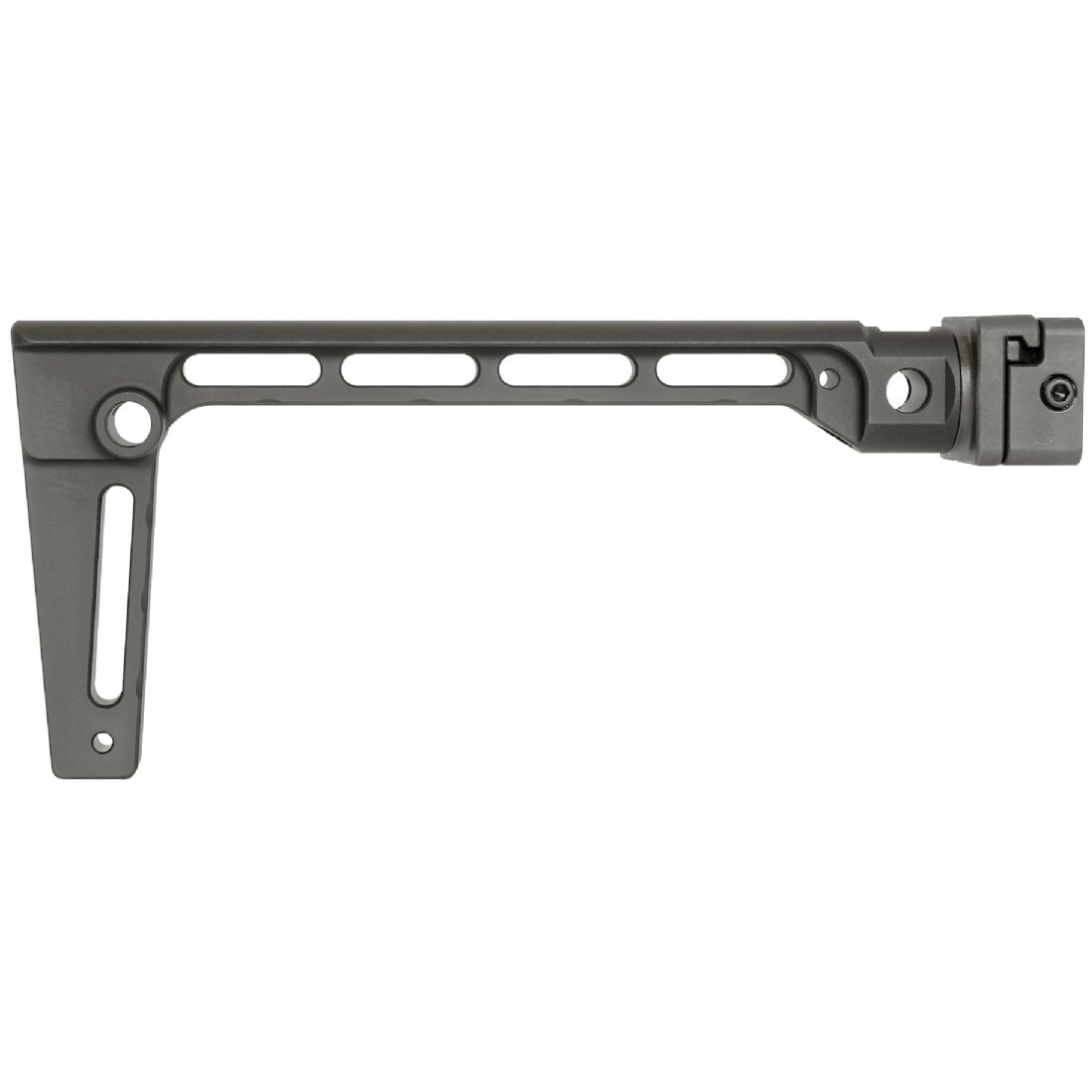MWI-MI-ARM-SF Arm Brace Side Folding Stock - Aluminum Fixed - Black