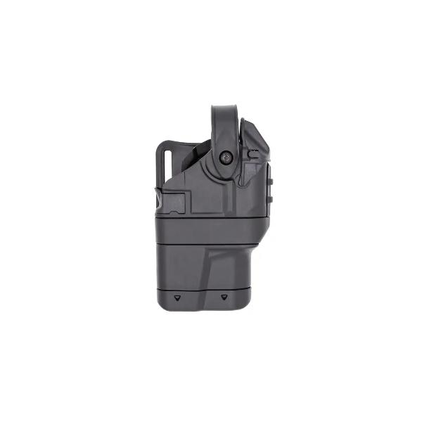 SAFA-BLST-3-2835-1-7-D0-411 Right Ballast OWB Holster, Black - Glock 19