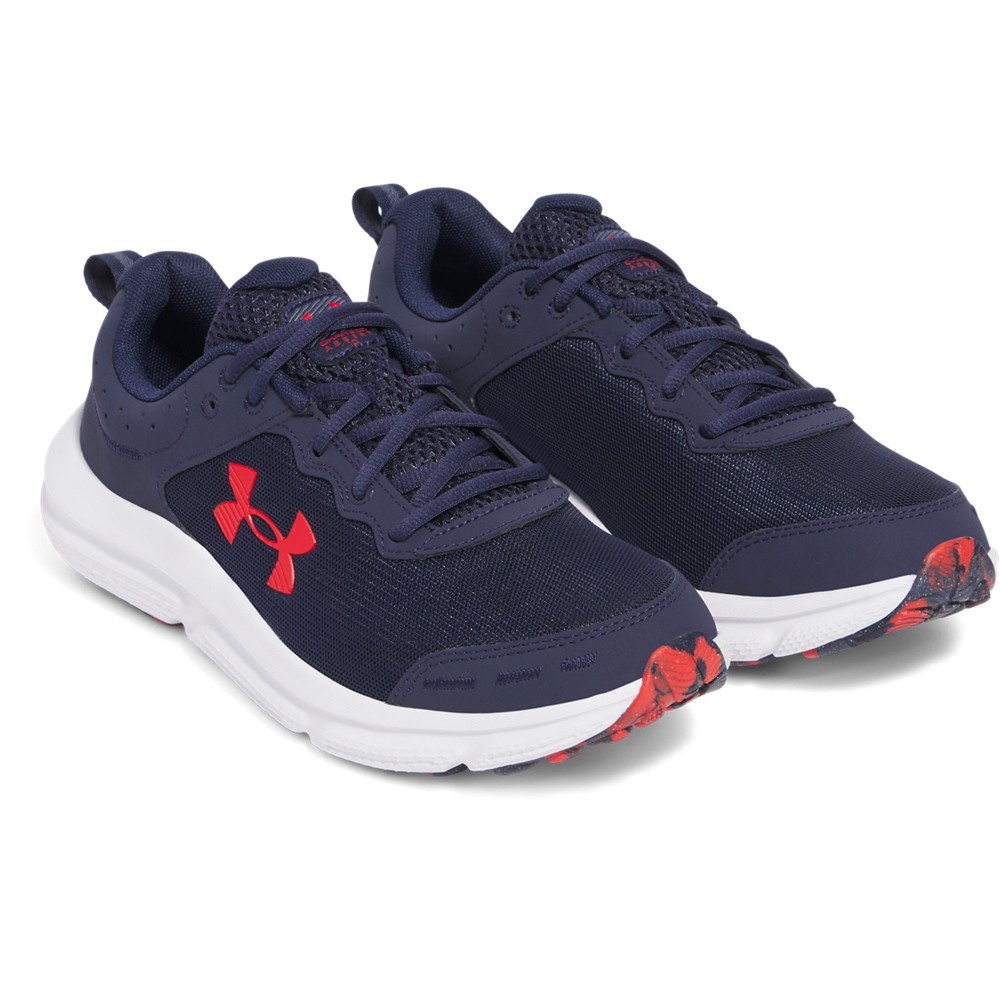Under Armour 30261754108 Mens Training Charged Assert 10 Running Athletic Shoes, Midnight Navy - Size 8