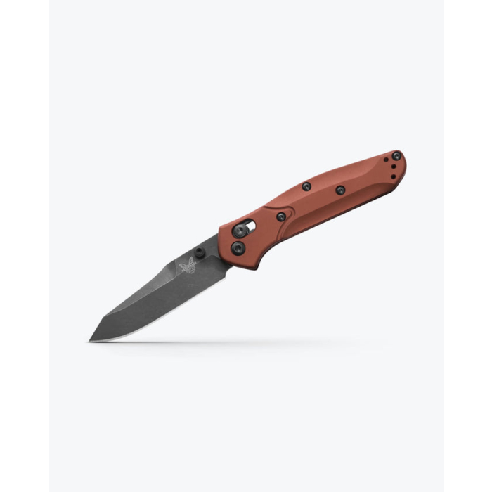 Benchmade 945 Mini Osborne AXIS Reverse Tanto Burnt Copper Aluminum Knife 945BK-03