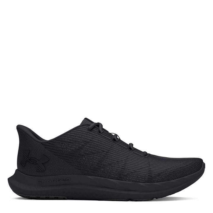Under Armour 30269990038 Charged Speed Swift Mens Running Shoes, Black - Medium - Size 8