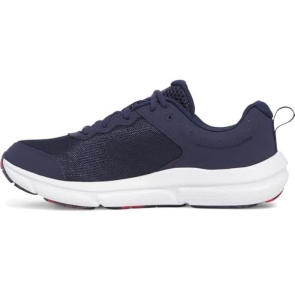 Under Armour 30261754109.5 Charged Assert 10 Mens Shoes, Midnight Navy & Red - Medium - Size 9.5
