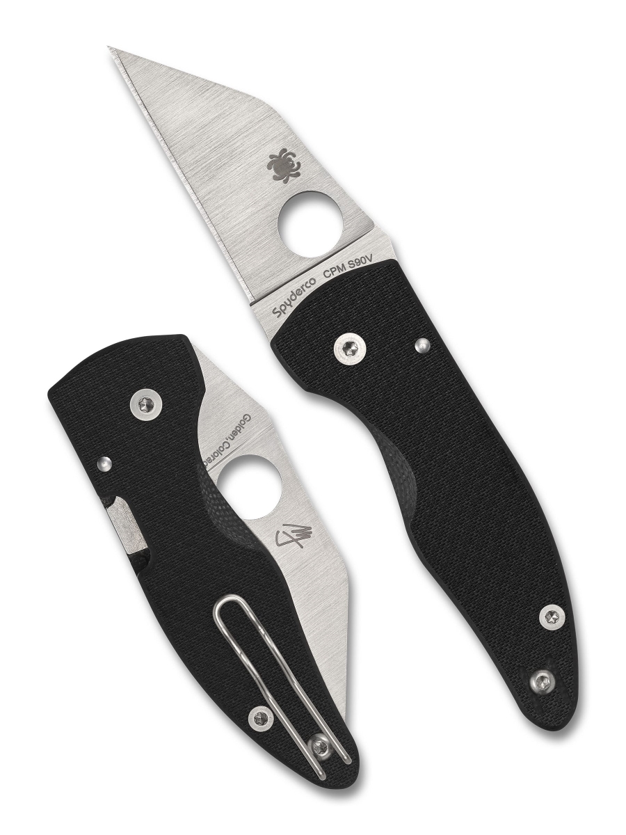 SPY-C264CFP Micro Jimbo Carbon Fiber CPM S90V Sprint Run Knife