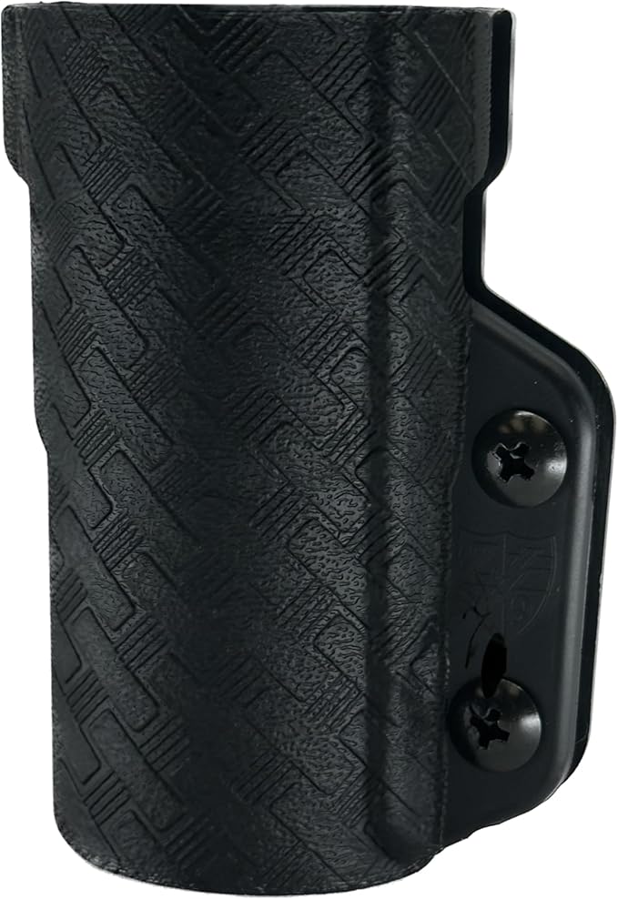 4054 Flashlight Case Holster - Bezel Down Size with Cloud Defensive MCH Duty - Streamlight HL-X, ProTac & Strion, Basket Weave