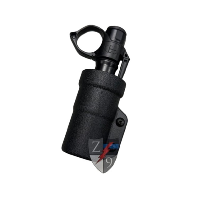 Z9S-Z9-4054-BLK-TEK Flashlight Case Holster - Bezel Down Size 3 with Tek-Lok Attachment, Black