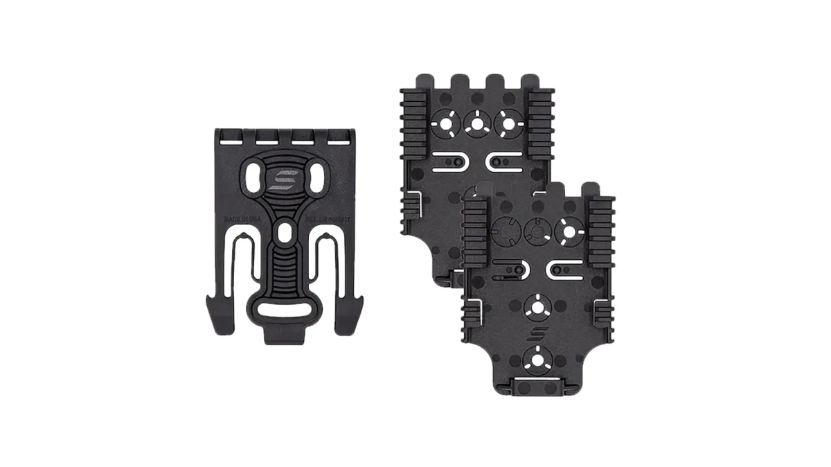 QUICK2-KIT3-2 QLS2 Quick Locking System Fork & Receiver Kit, Black - Nylon