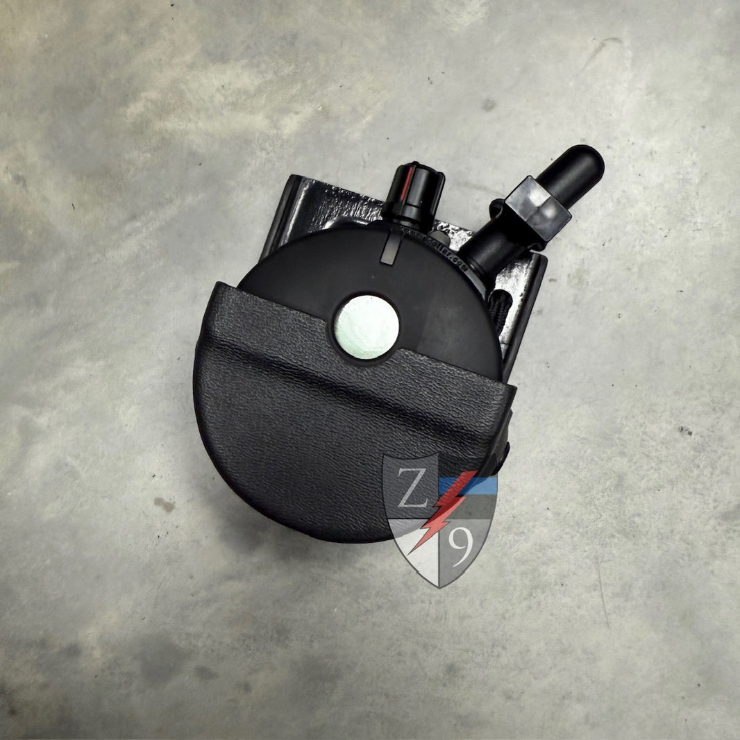 Z9S-Z9-3023-BLK-TEK K9 E-Collar Remote Round Case - Plain Black - Tek-Lok
