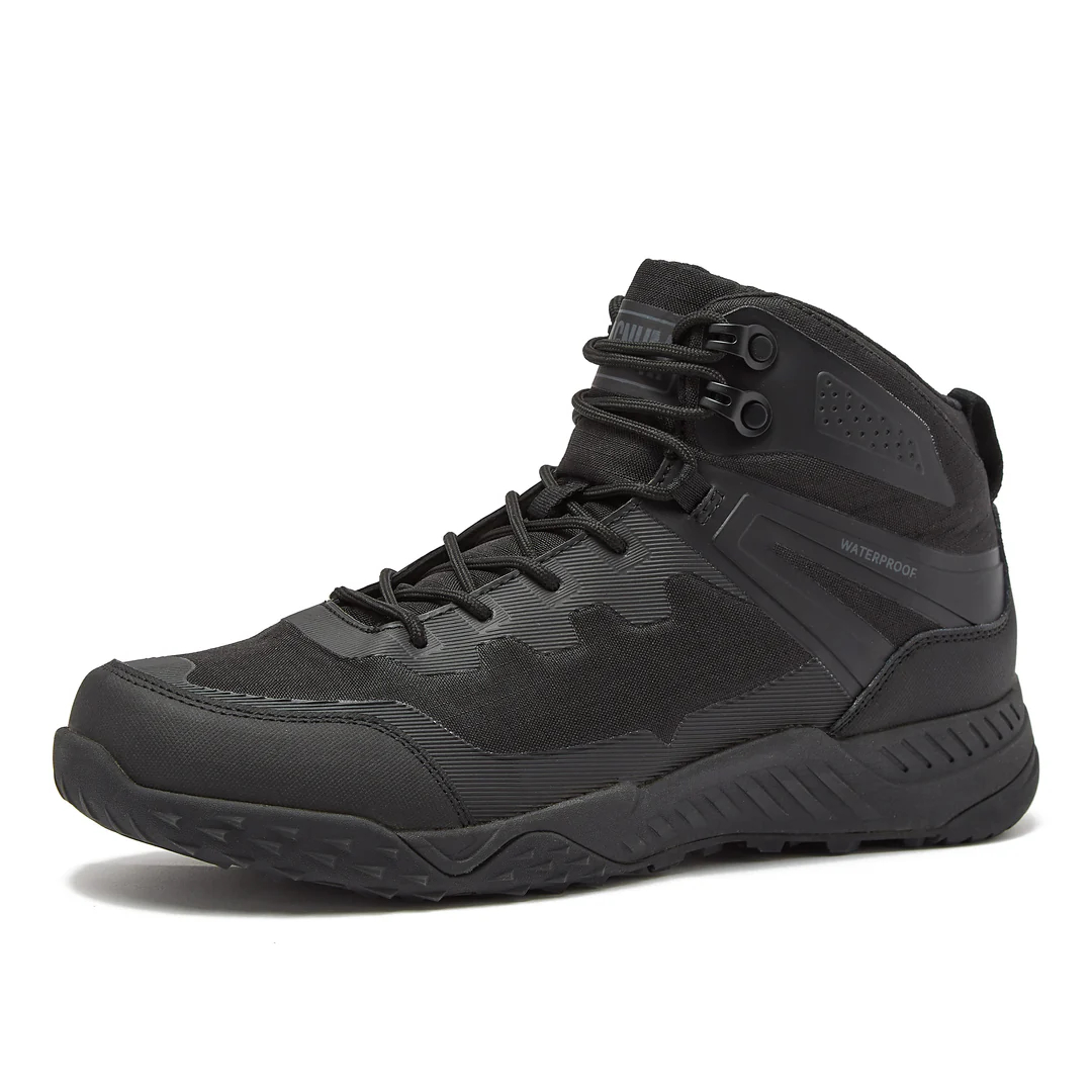 KB-MB-UM1020WPBK-5 Ultima Mid Waterproof Tactical Boots - Black - Size 5