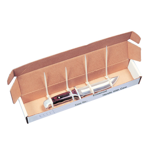SIR-ECB001K Knife Evidence Boxes - 16 x 3 x 2 - Pack of 25
