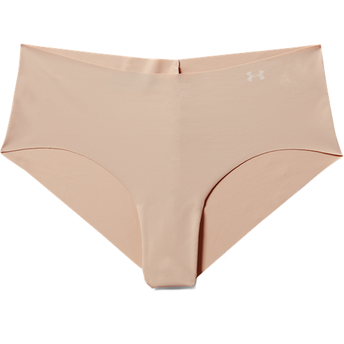 Picture of Under Armour 1325616295LG Pure Stretch Hipster Underwear&#44; Magma Orange - Large - Pack of 3