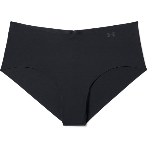 Picture of Under Armour 1325616001SM Pure Stretch Hipster Underwear&#44; Black - Small - Pack of 3