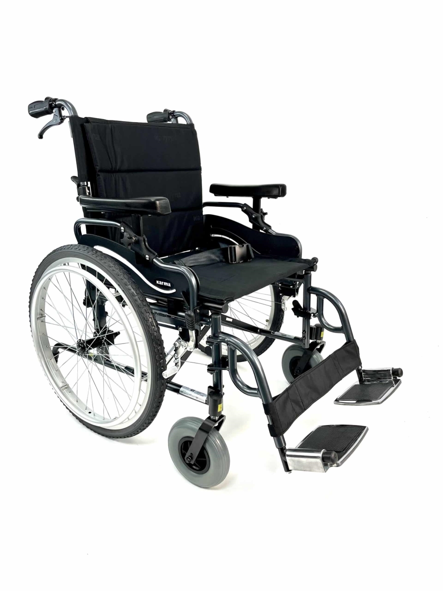 Picture of Karman Healthcare KM8520X20W-HA 20 in. Lightweight Heavy Duty Bariatric Wheelchair