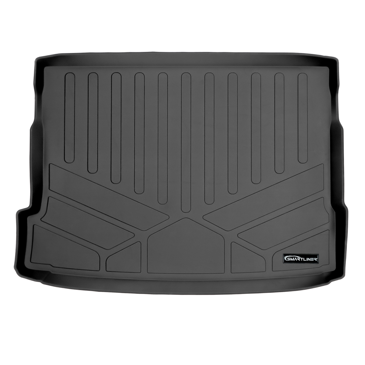 All Weather Fit Cargo Liner Trunk Floor Mat, Black