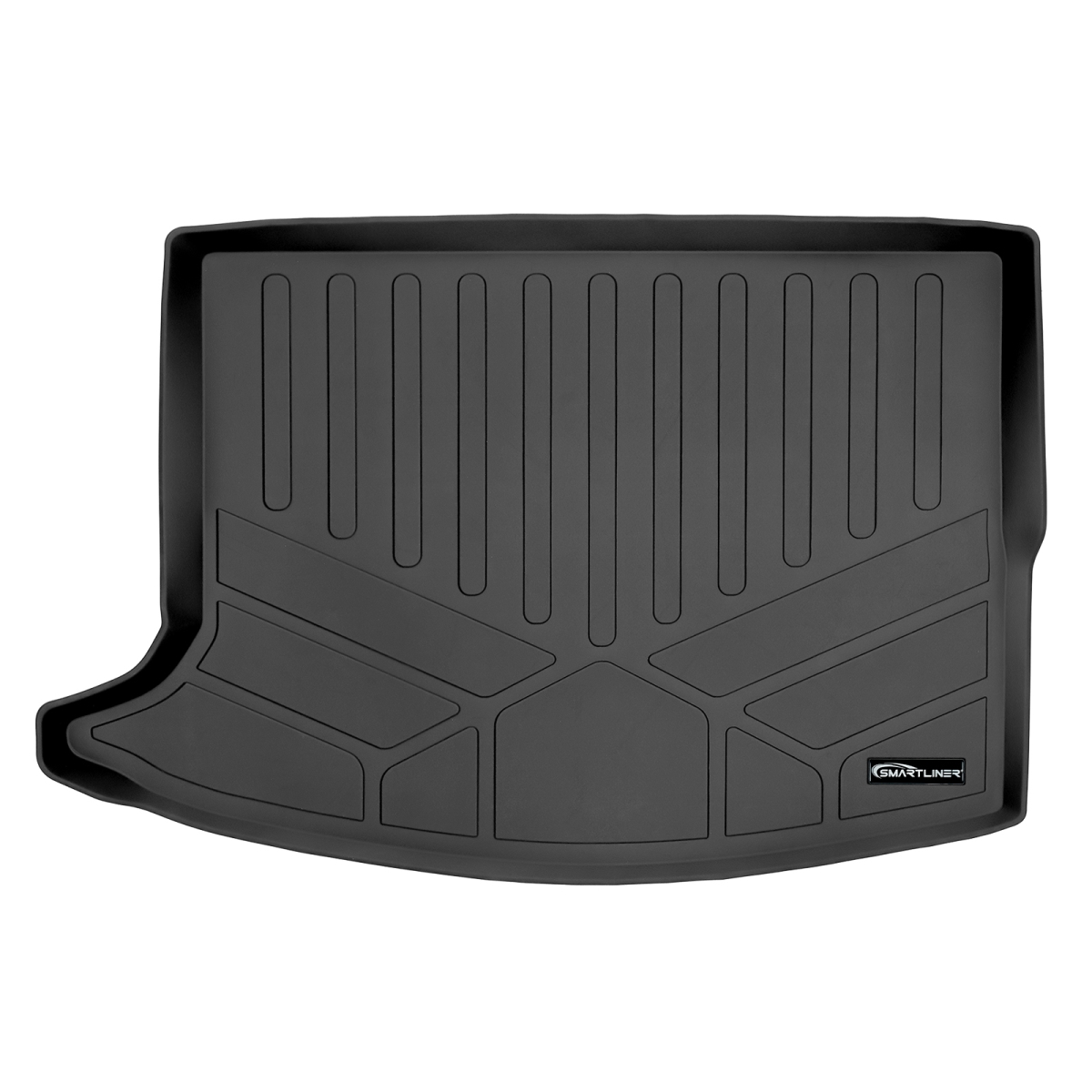 All Weather Custom Trunk Cargo Liner with Cargo in Upper Position Only for 2020-2022 Buick Encore GX, Black