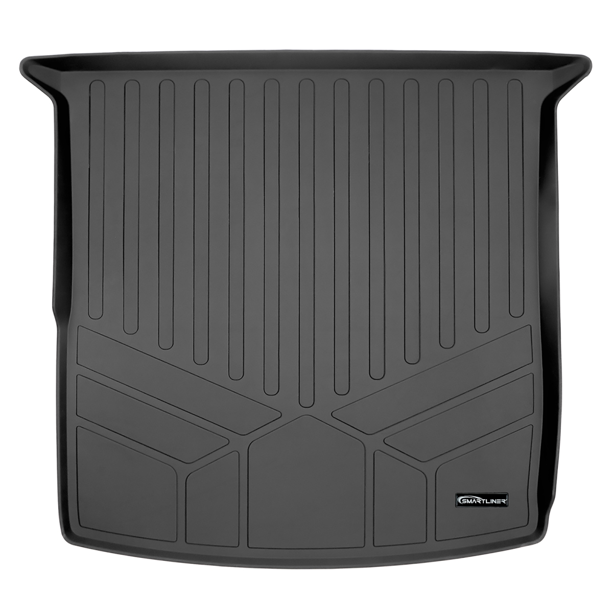 All Weather Custom Trunk Floor Mat 5 Passenger Models Only Cargo Liner for 2017-2021 GMC Acadia, Black