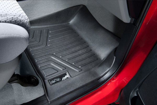 SA0472-B0495-E0472 2 Rows Behind 3rd Row Floor Mats & Cargo Liner Set with Bucket Seats for 2020-2022 Hyundai Palisade, Black