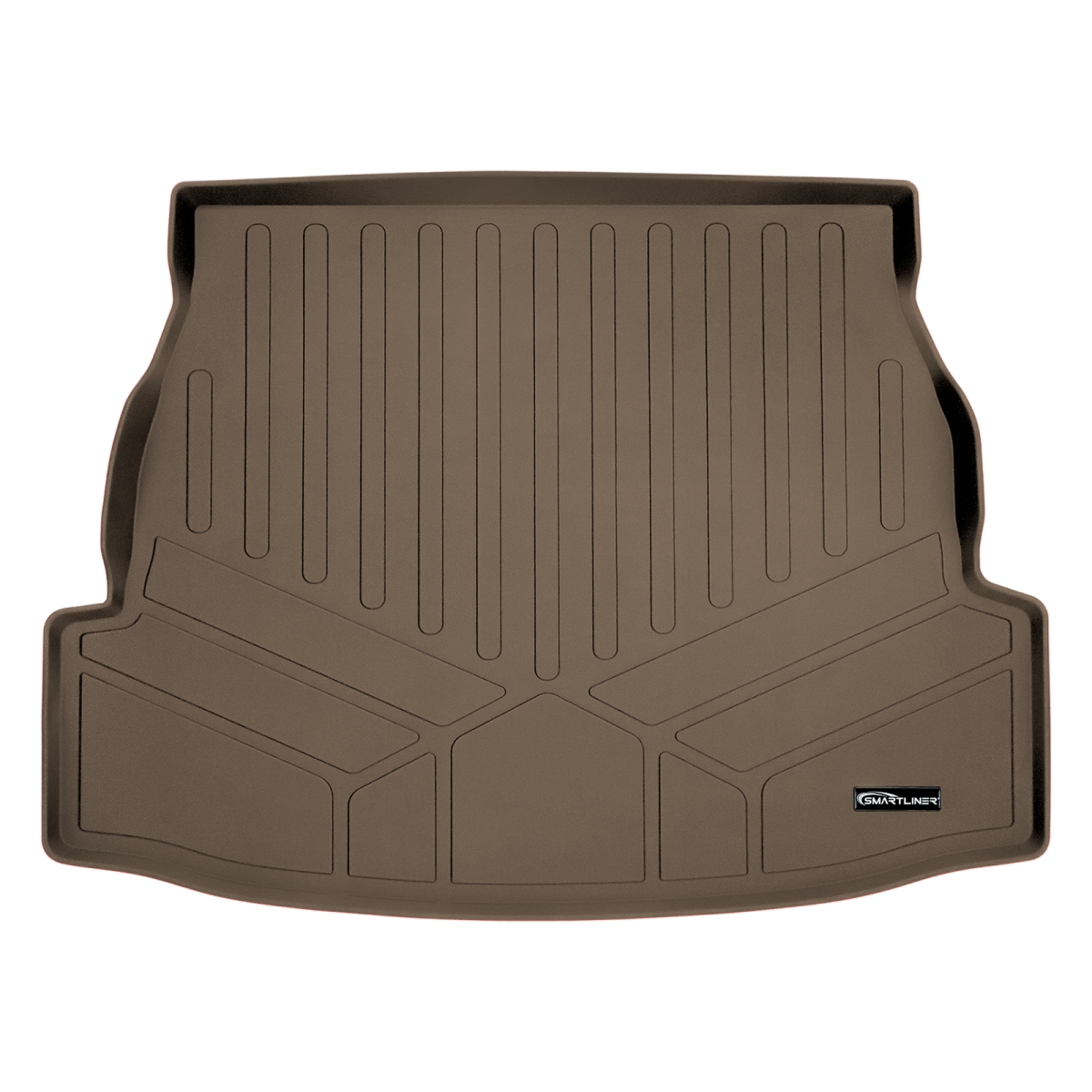SD1418 All Weather Custom Fit Trunk Floor Mat Cargo Liner for 2019-2023 Toyota RAV4 - All Models, Tan
