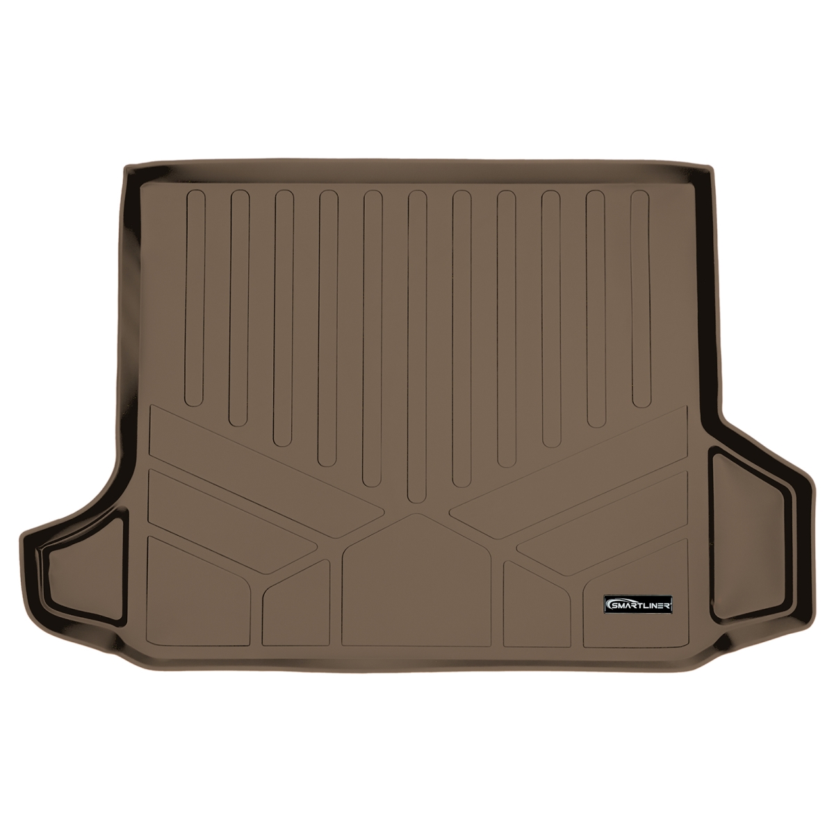 All Weather Custom Fit Trunk Floor Mat Cargo Liner for 2018-2022 Chevrolet Equinox, Tan