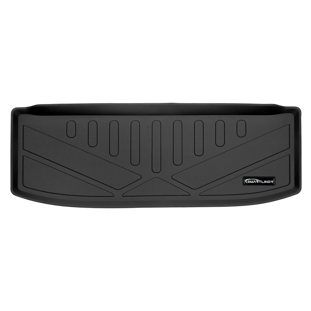 All Weather Custom Fit Mat Behind 3rd Row Cargo Liner for 2022-2023 Mitsubishi Outlander, Black