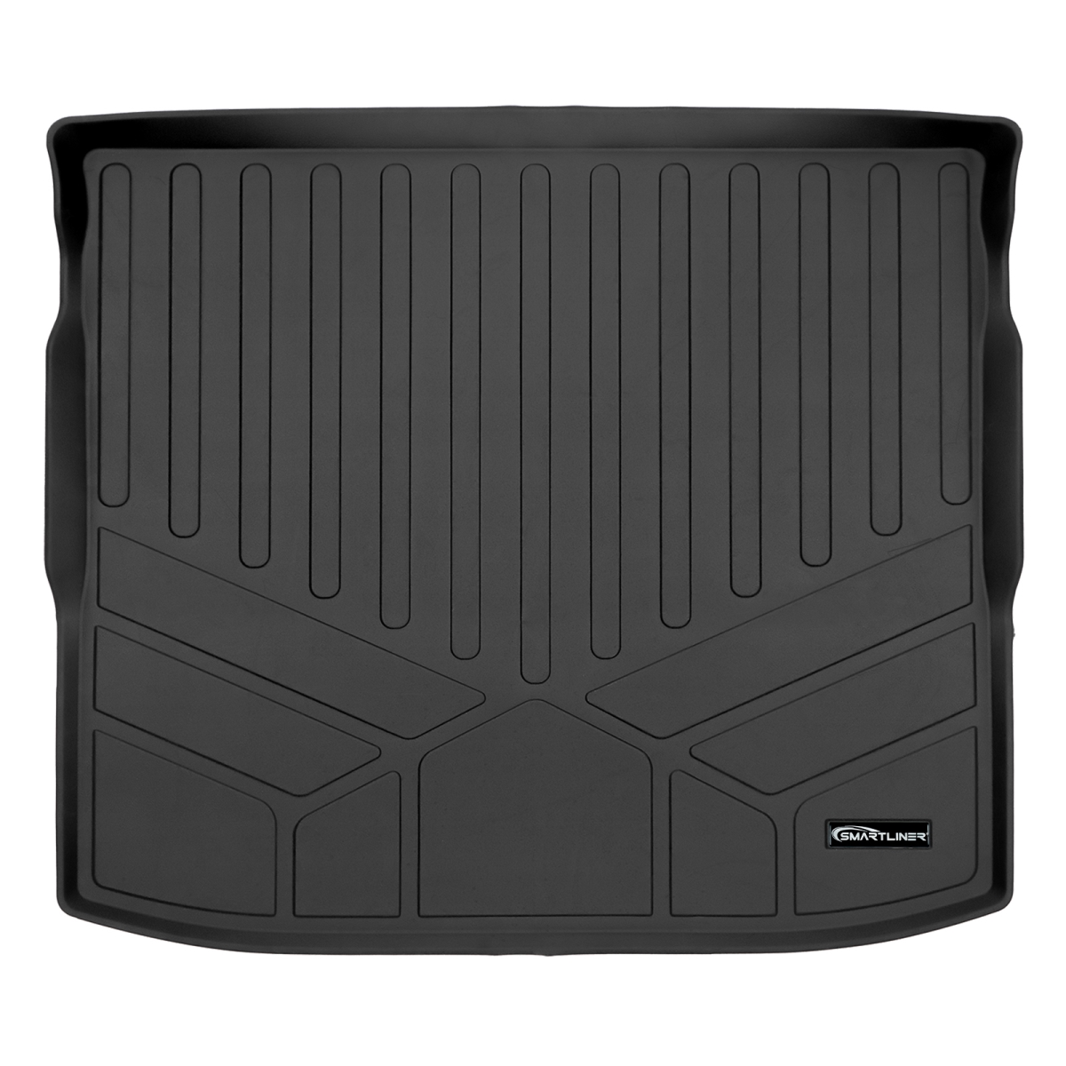 SD0561 All Weather Custom Fit Mat Behind 2nd Row Cargo Liner for 2022-2023 Mitsubishi Outlander, Black