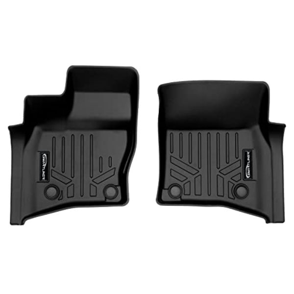 All Weather Custom Fit 1st Row Floor Mat Liner Set for 2020-2022 Range Rover Defender 90, Black