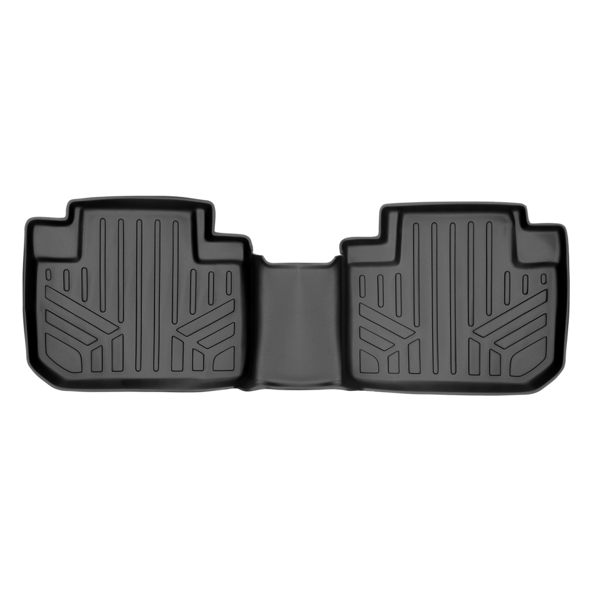 Custom Fit 2nd Row Floor Mats Liner for 2014-2018 Subaru Forester, Black