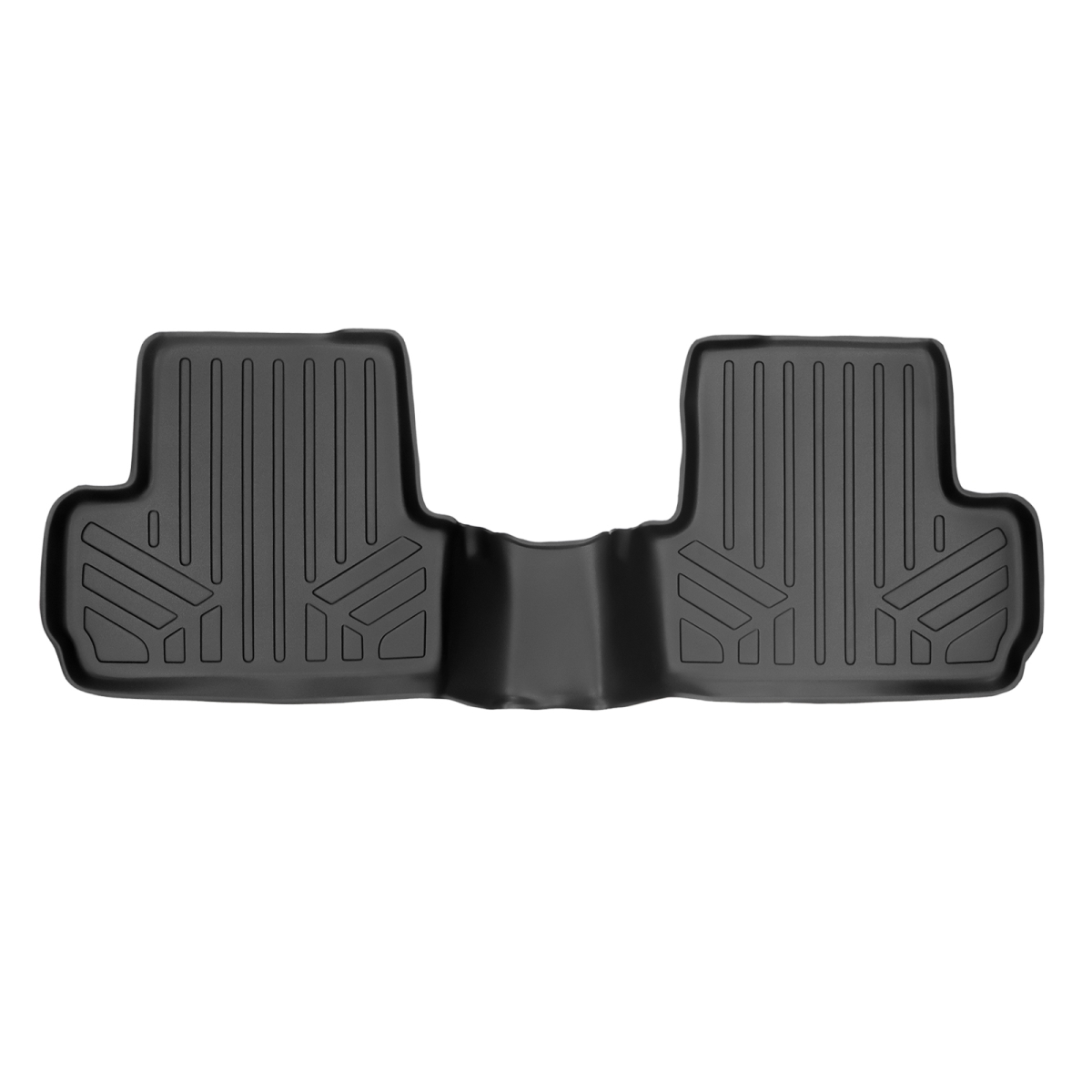 Custom Fit 2nd Row Floor Mats Liner for 2012-2017 Buick Verano, Black