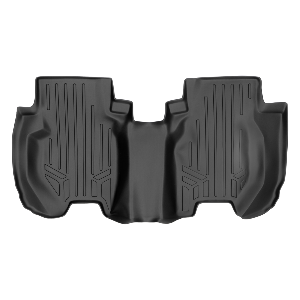 Custom Fit 2nd Row Floor Mats Liner for 2015-2020 Honda Fit, Black